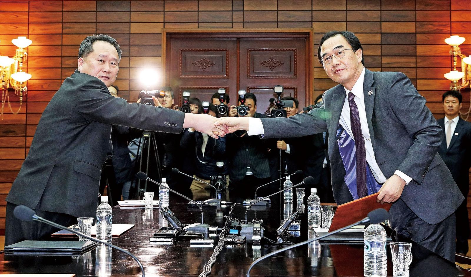 韓朝舉行高級別會談