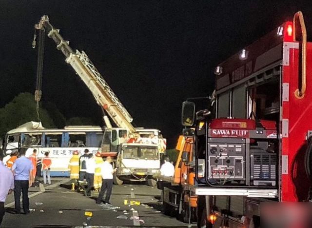 京港澳高速車禍增至18死14傷