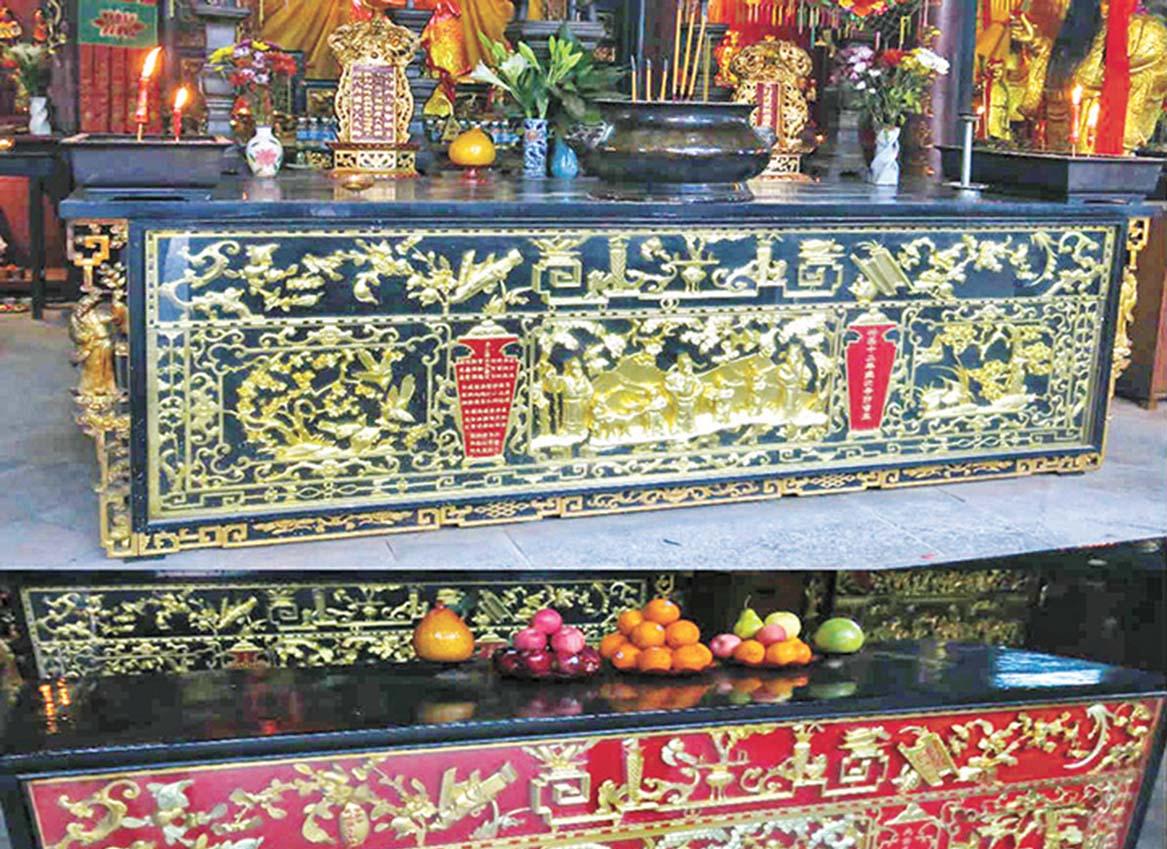 康公廟仿製百年神枱