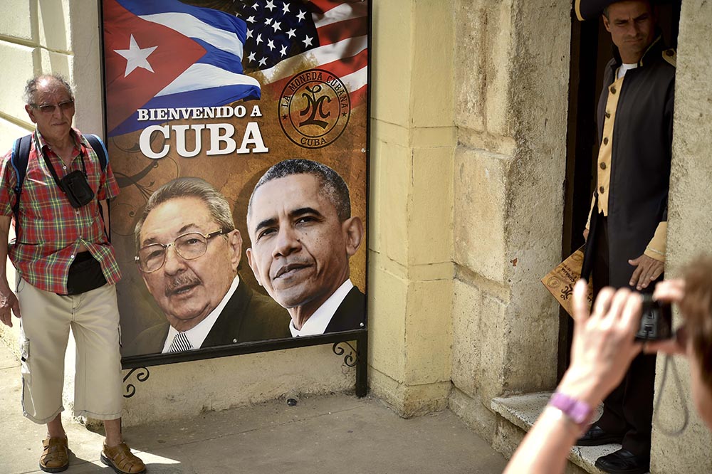 奧巴馬歷史性訪古巴