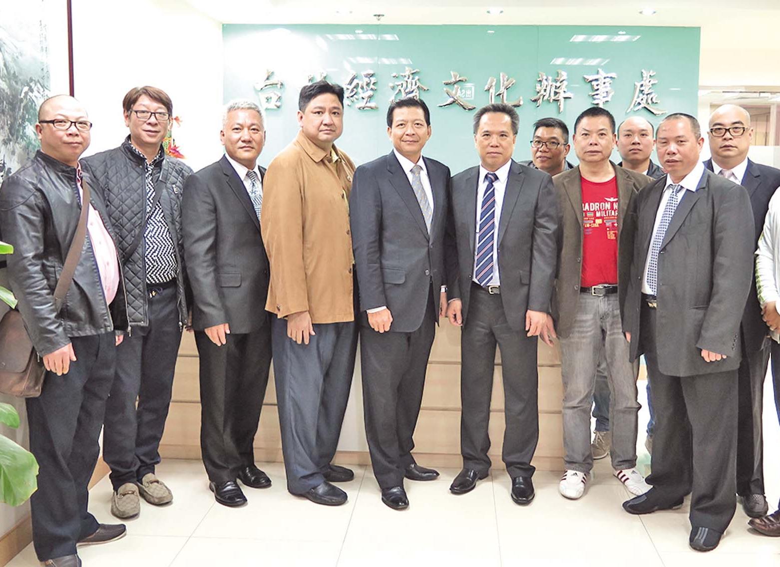 的士資訊會訪台經文辦