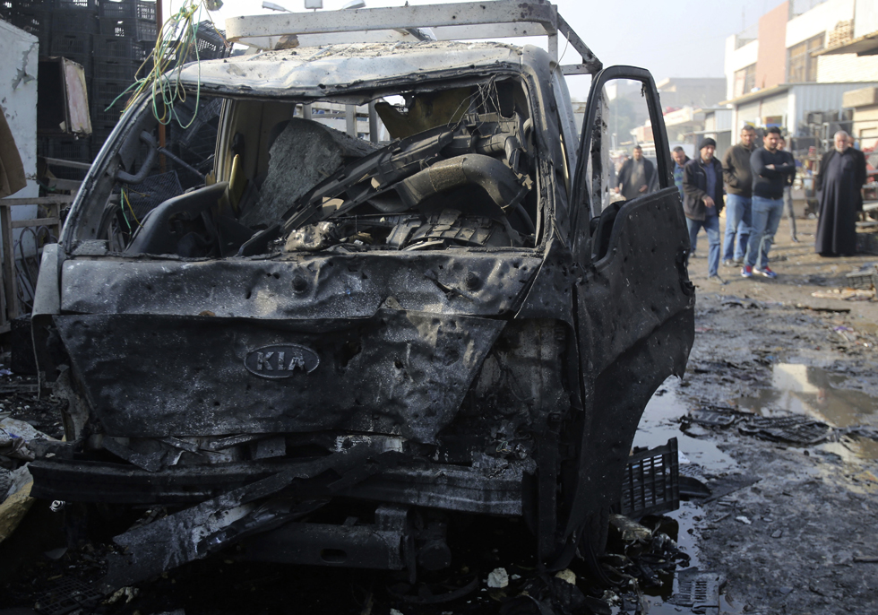 ​巴格達菜市場遭炸彈襲擊13死