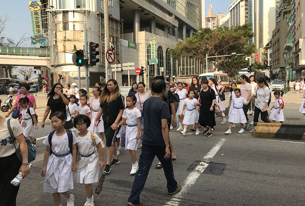 學生提早出門免遲到