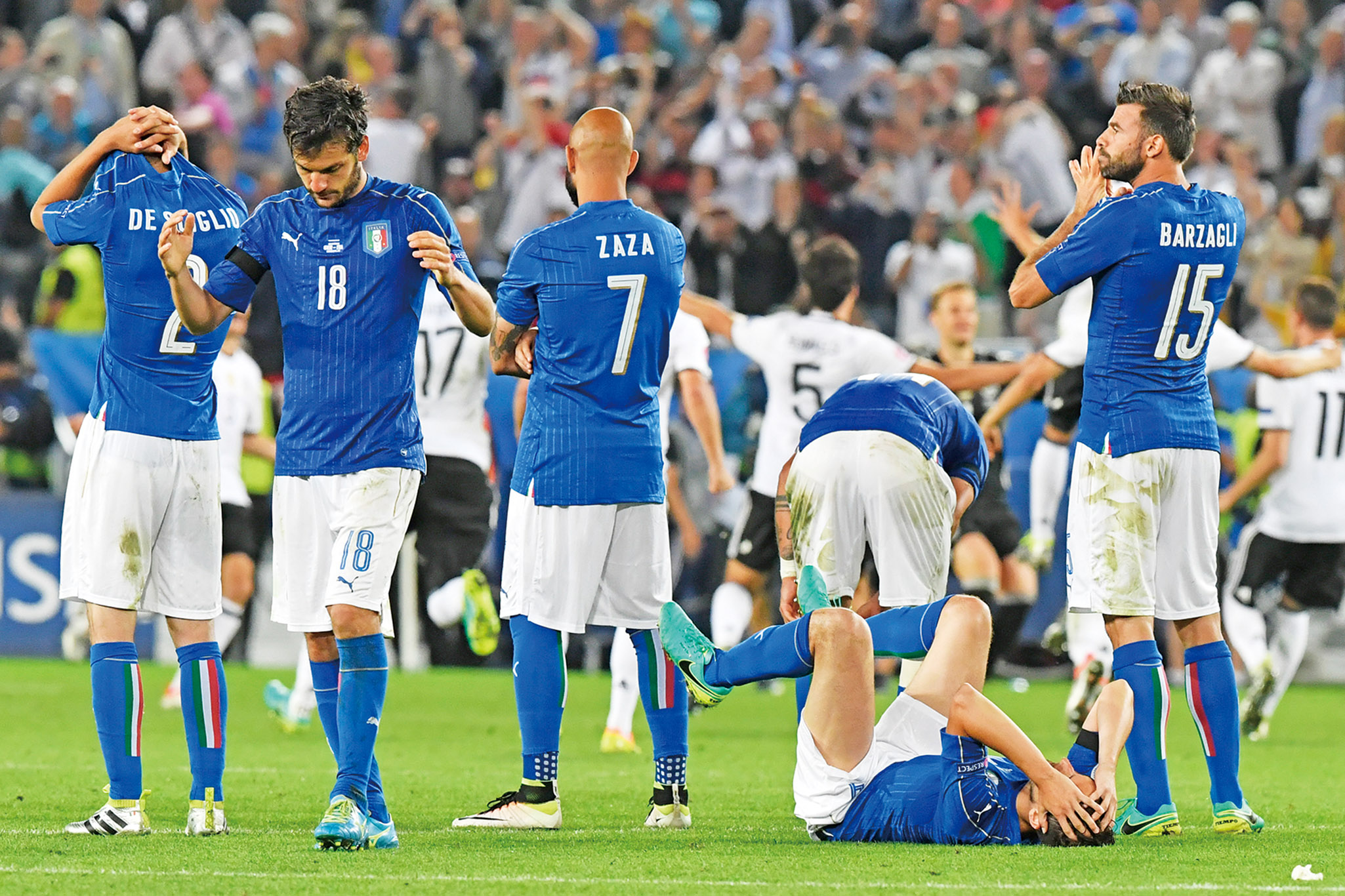 德國贏意大利入四強