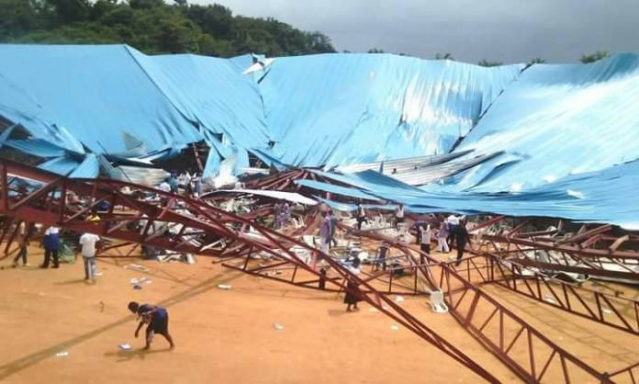 尼日利亞在建教堂倒塌160死