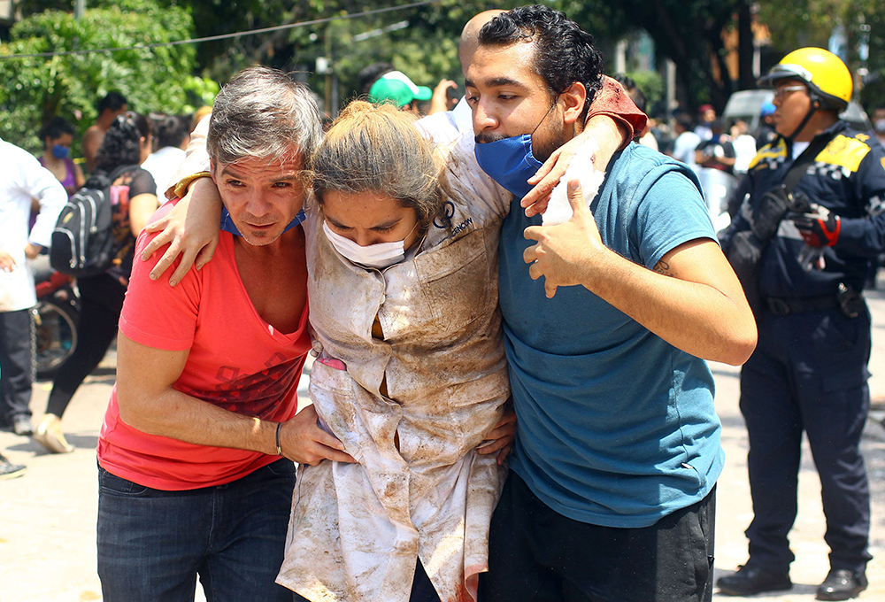 墨西哥7.1級地震至少119人喪生