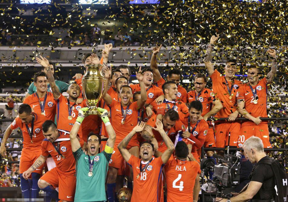 智利挫阿根廷美洲盃封王
