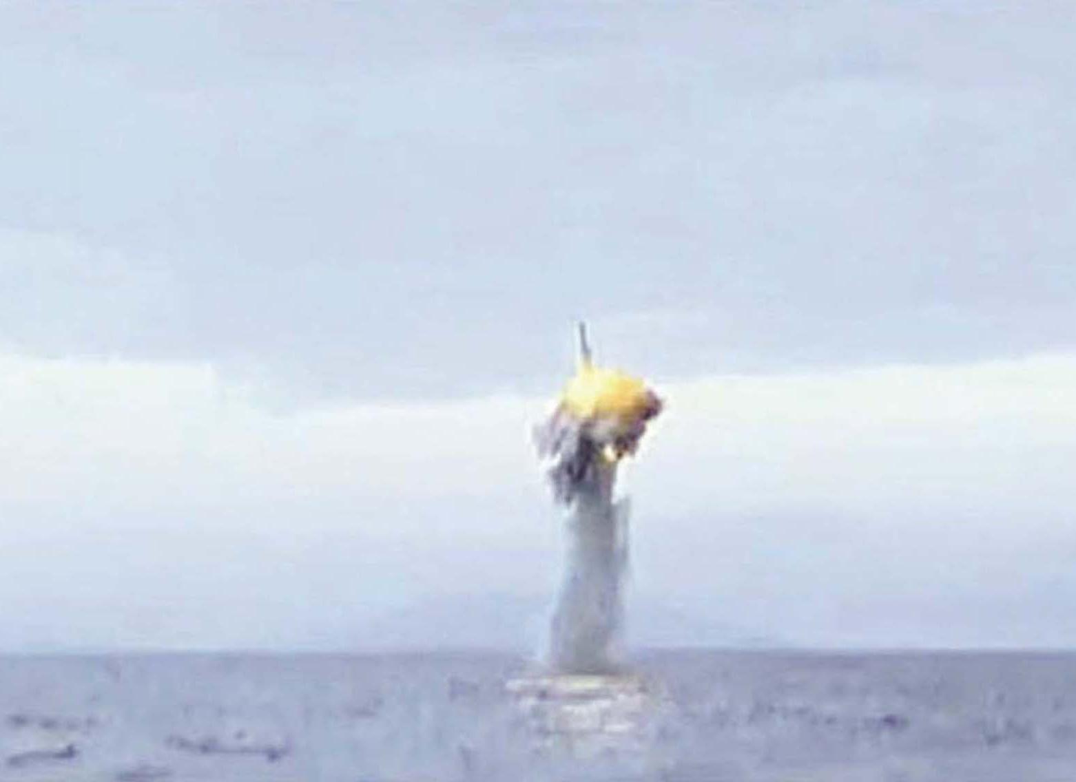 朝鮮試射潛射導彈