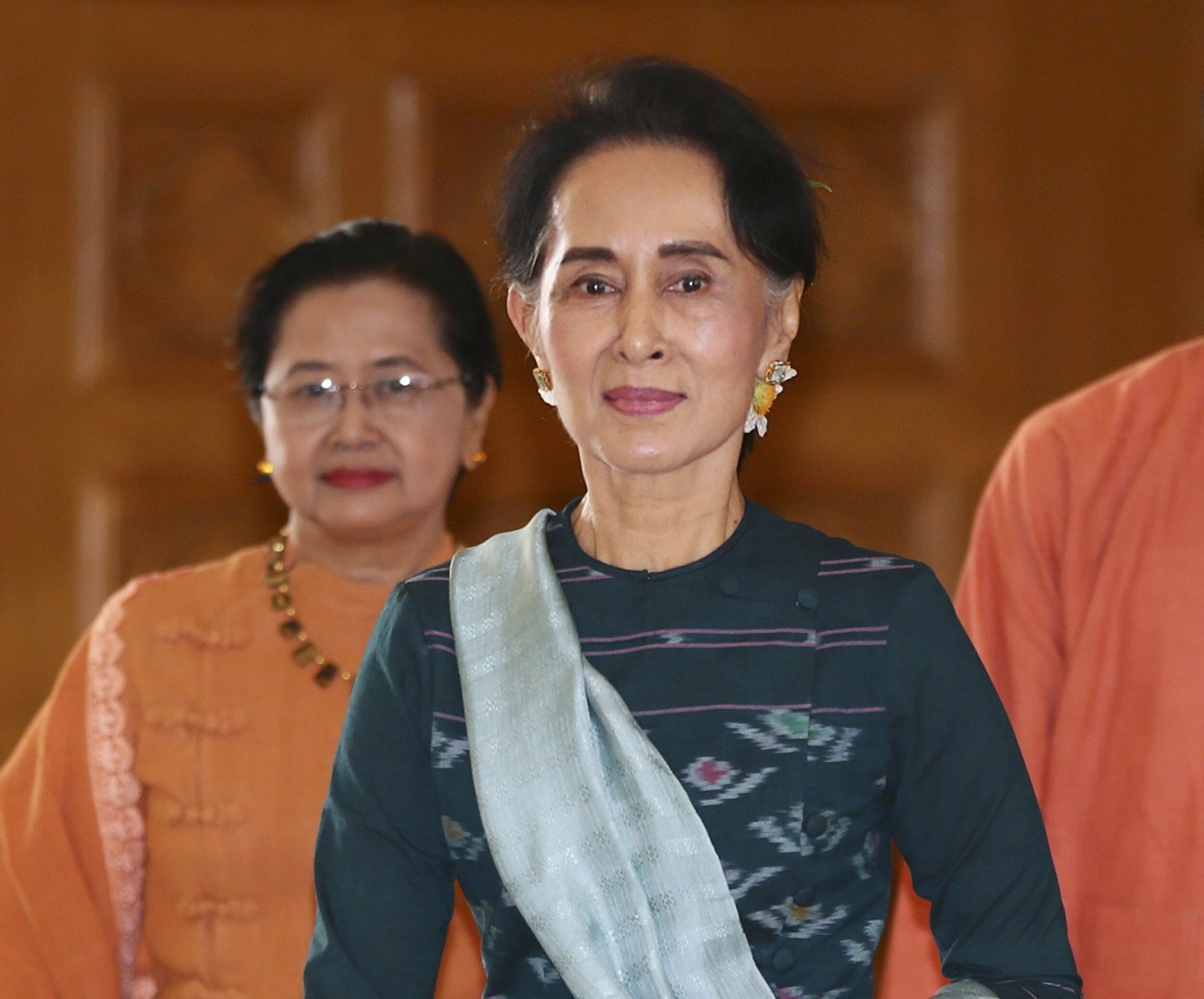 緬國議會允昂山素姬入新政內閣
