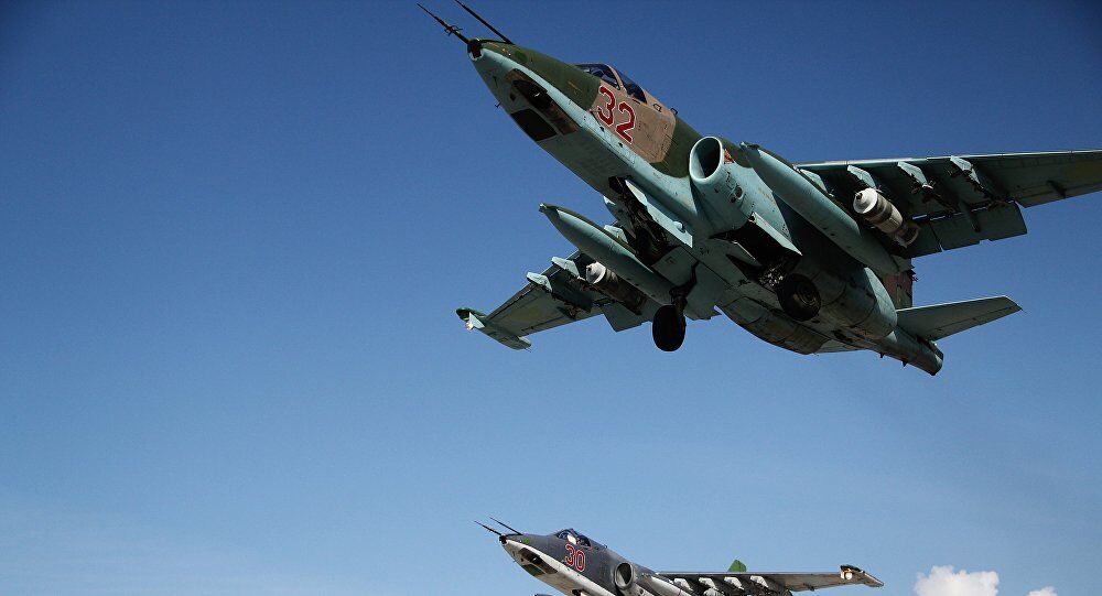 俄蘇-25戰機墜毀一飛行員身亡
