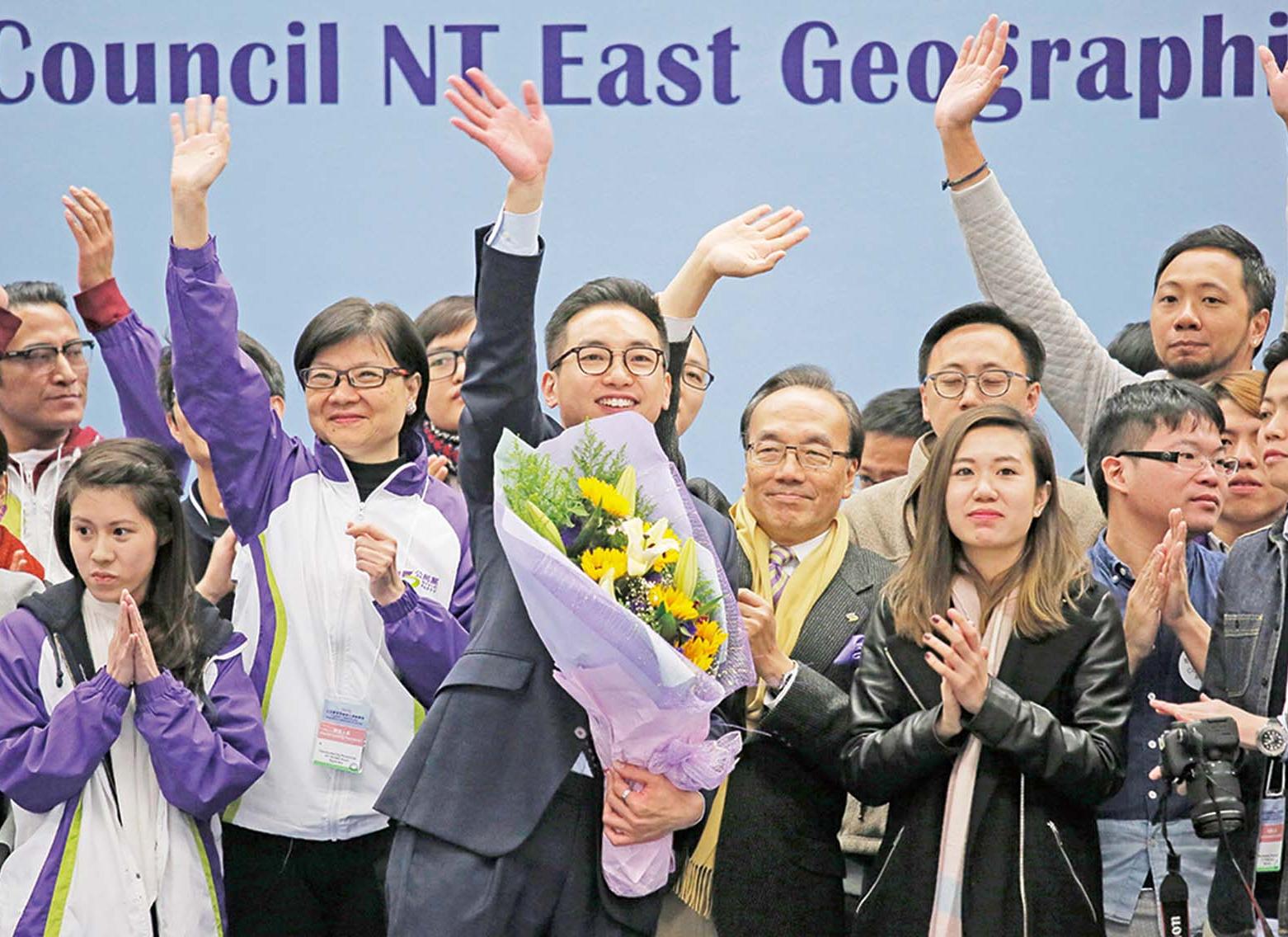 公民黨楊岳橋勝出