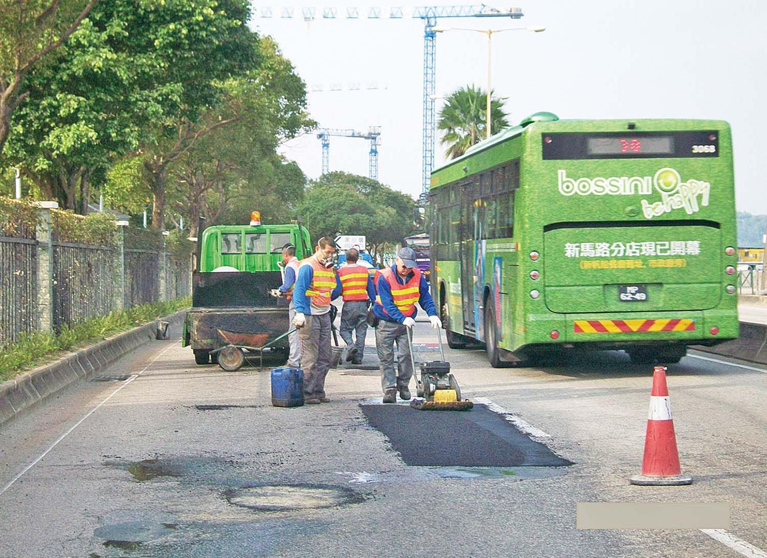民署維修重鋪多路段