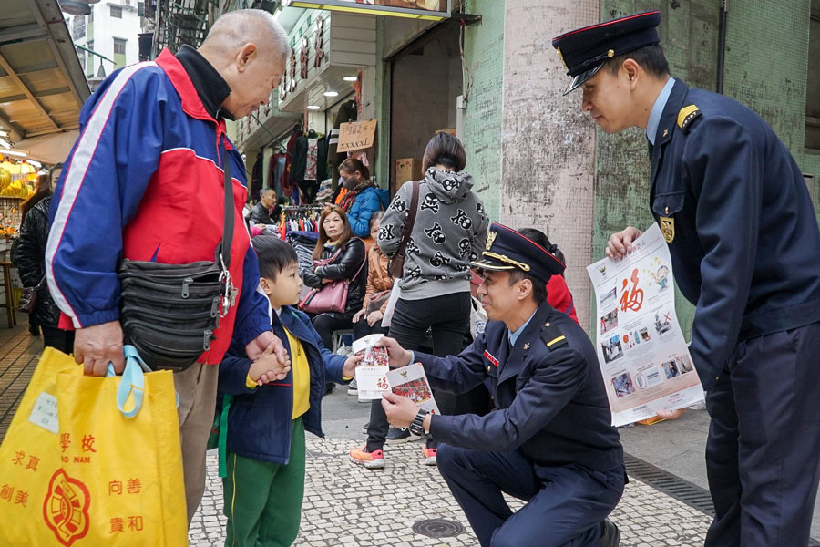 特首感言：安全城市 警民共建