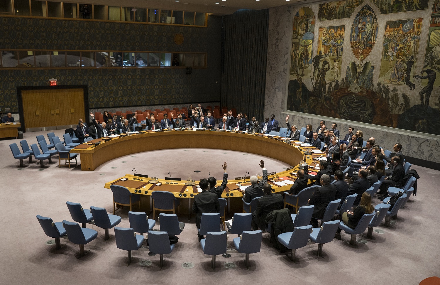 聯合國通過支持敘利亞停火協議