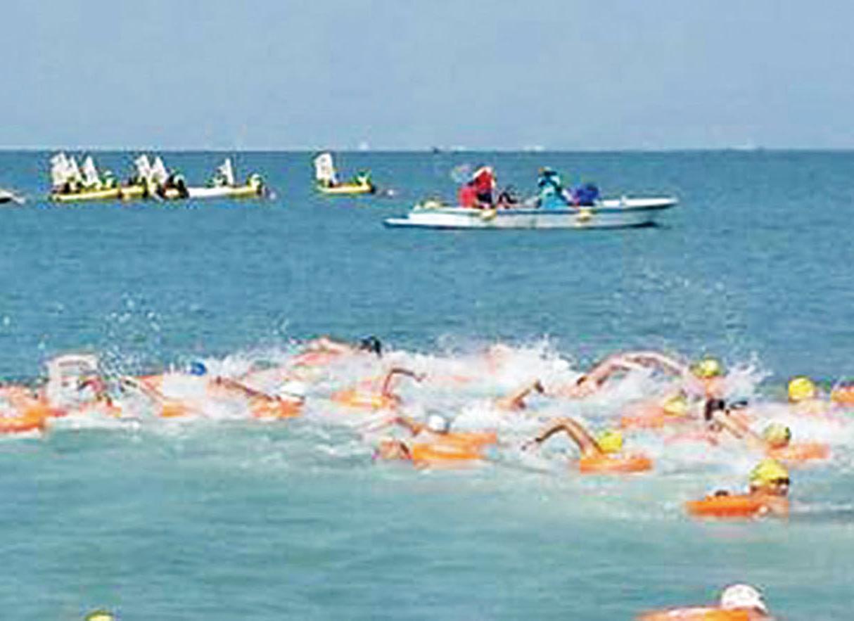 厦金海峽橫渡順利完成