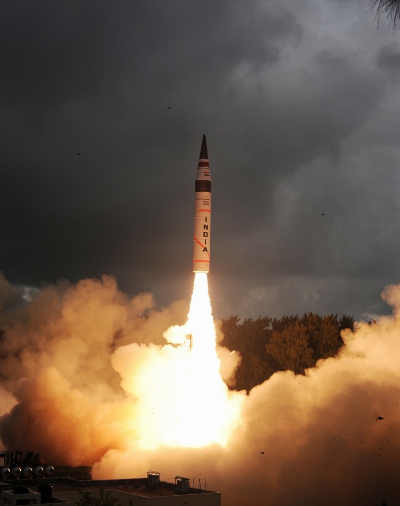 印度「烈火5號」導彈試射成功