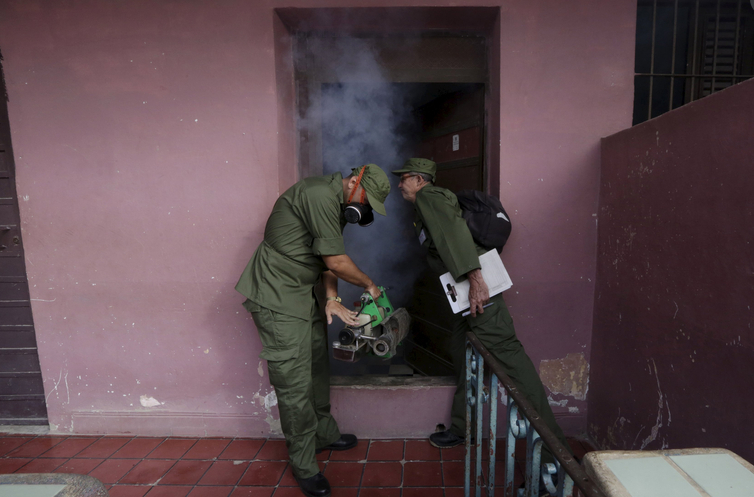 古巴派9,000軍人滅蚊防寨卡
