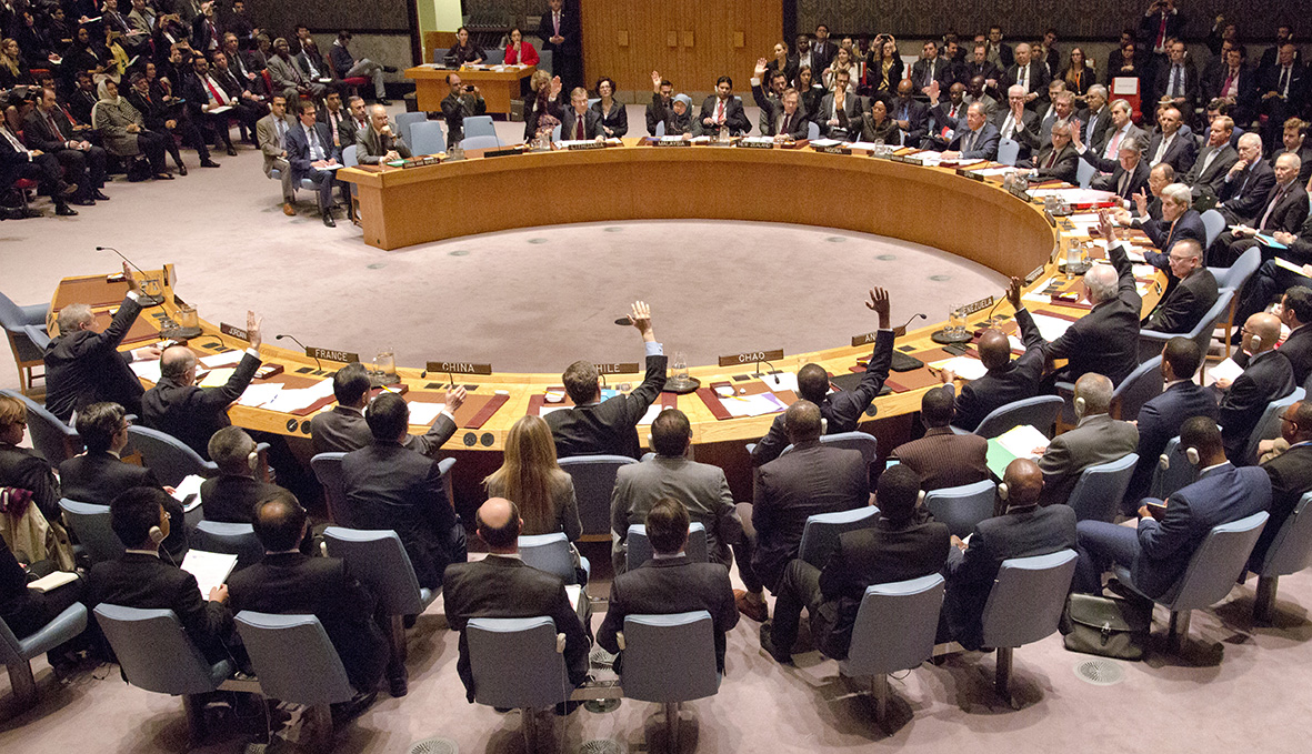 聯合國安理會通過敘和平進程