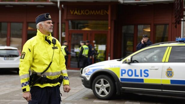 瑞典商場槍擊案一傷