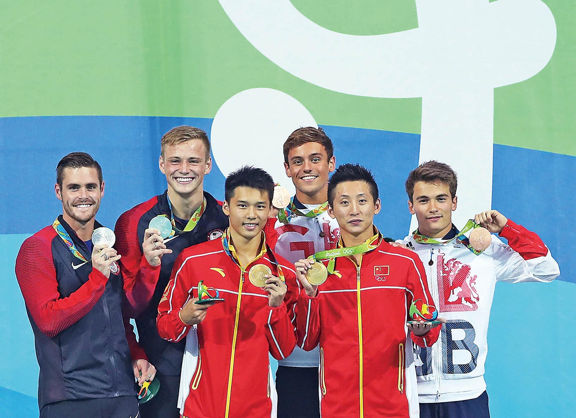 「林陳配」10米台奪金