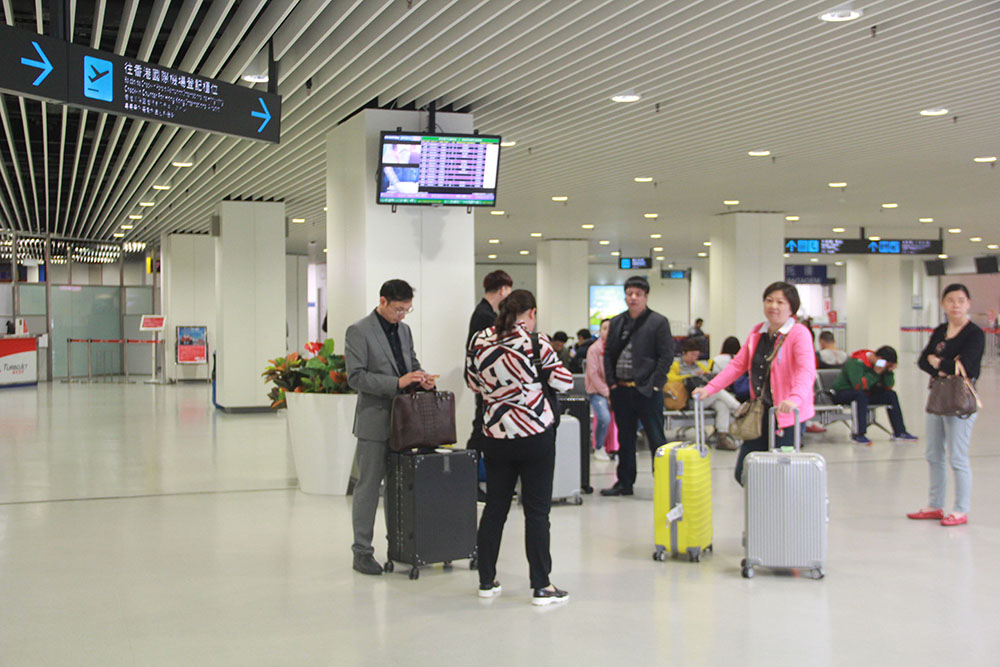碼頭未見旅客滯留