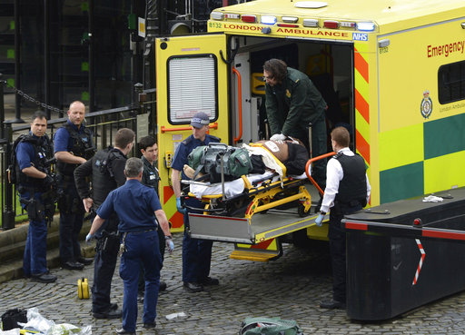 英國國會外恐襲增至五死40傷　