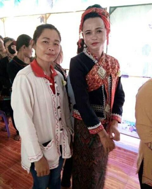 泰漢穿女裝參加母親節活動