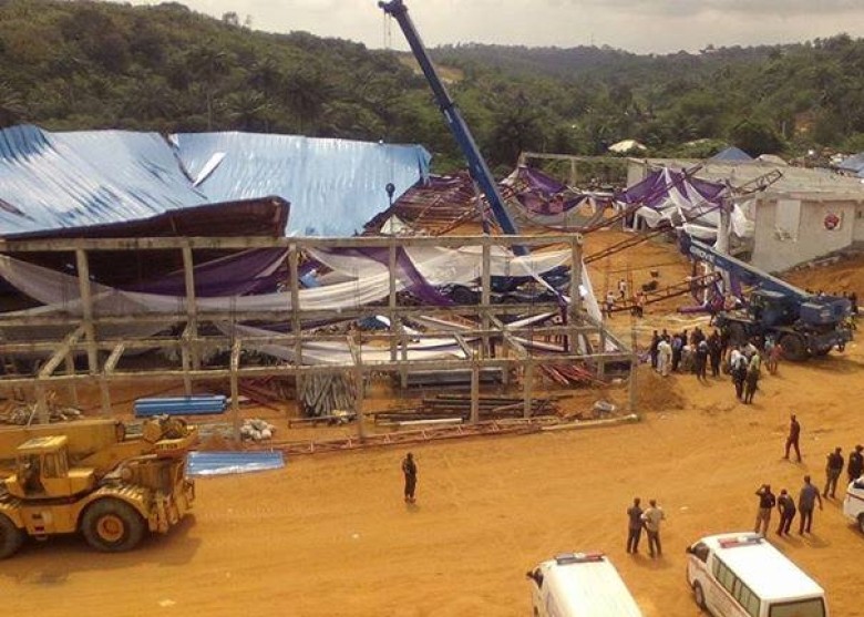 尼日利亞在建教堂倒塌160死
