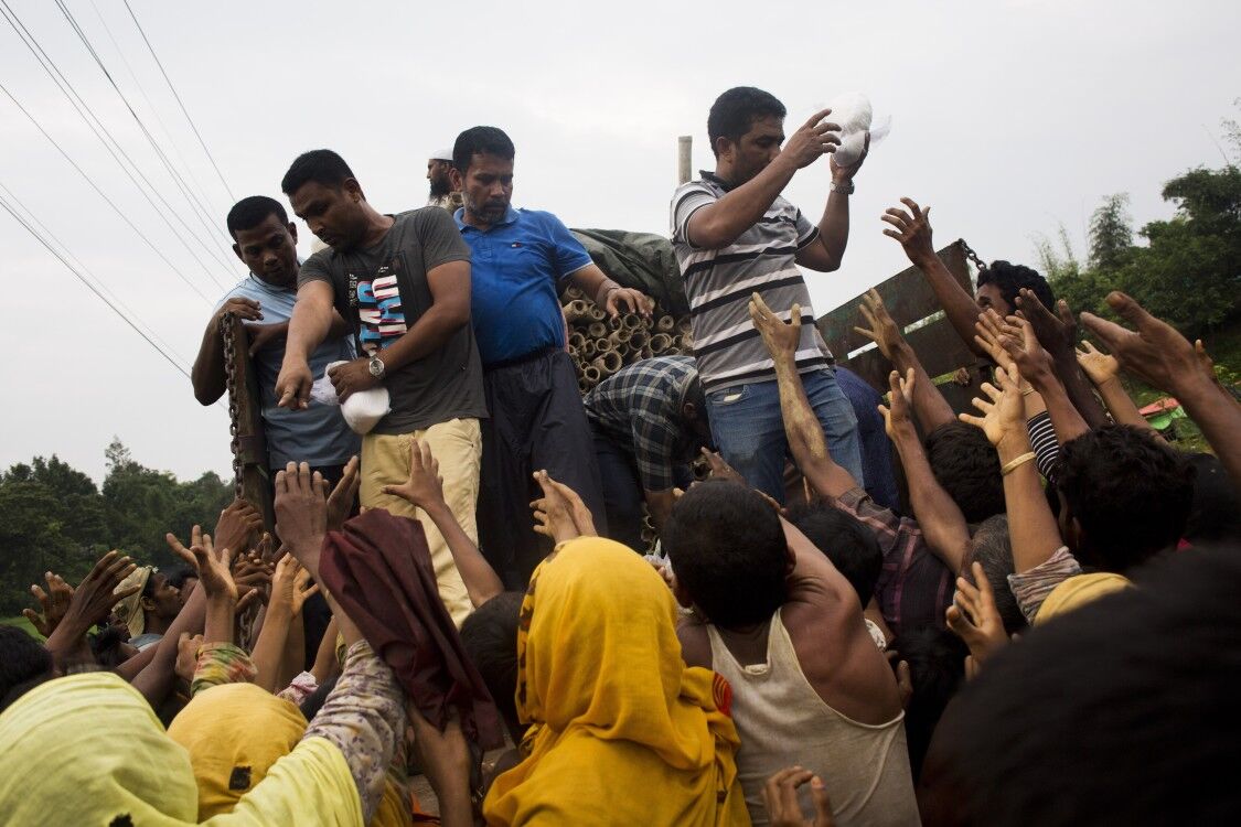 3.7萬羅興亞人湧入孟加拉