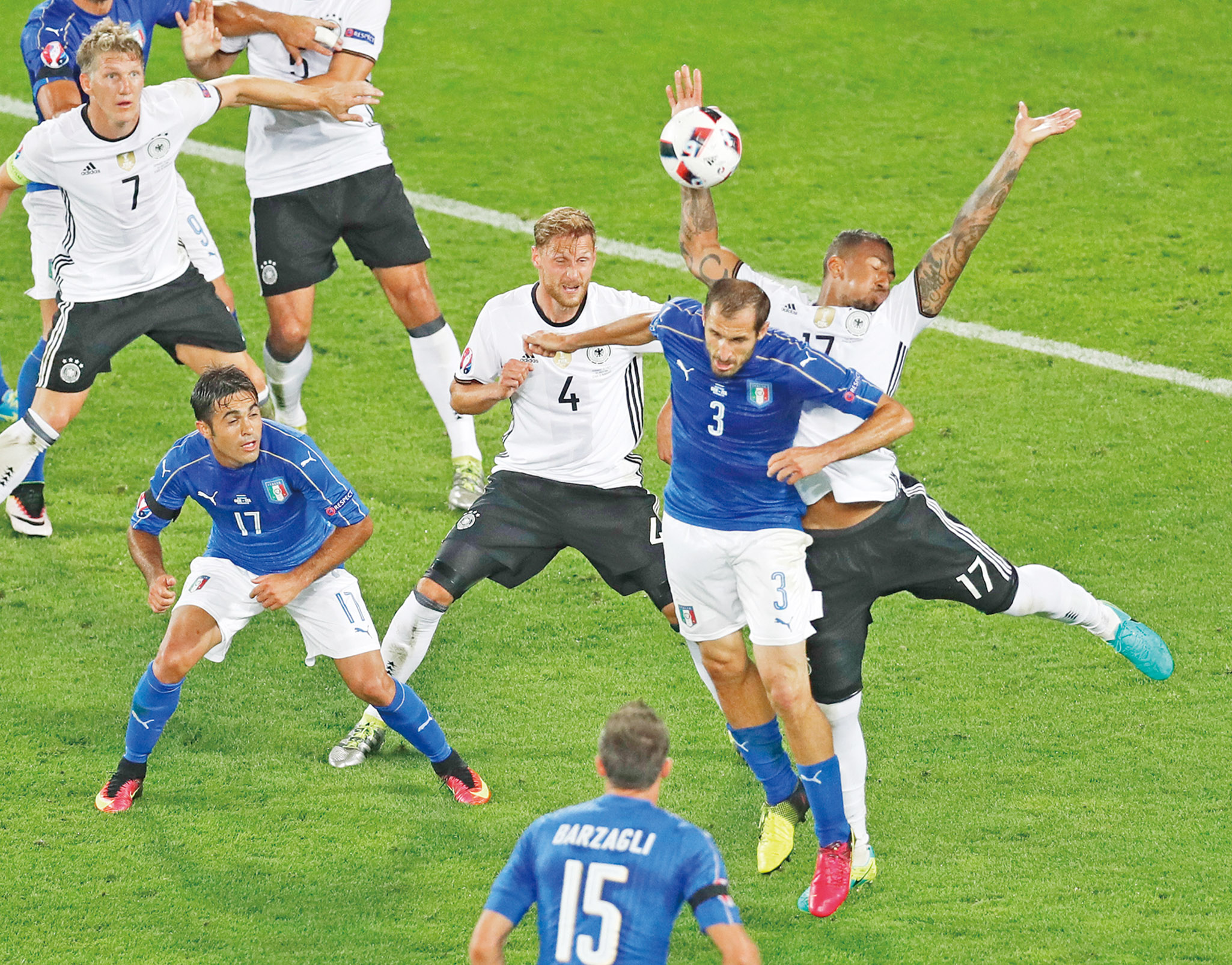 德國贏意大利入四強