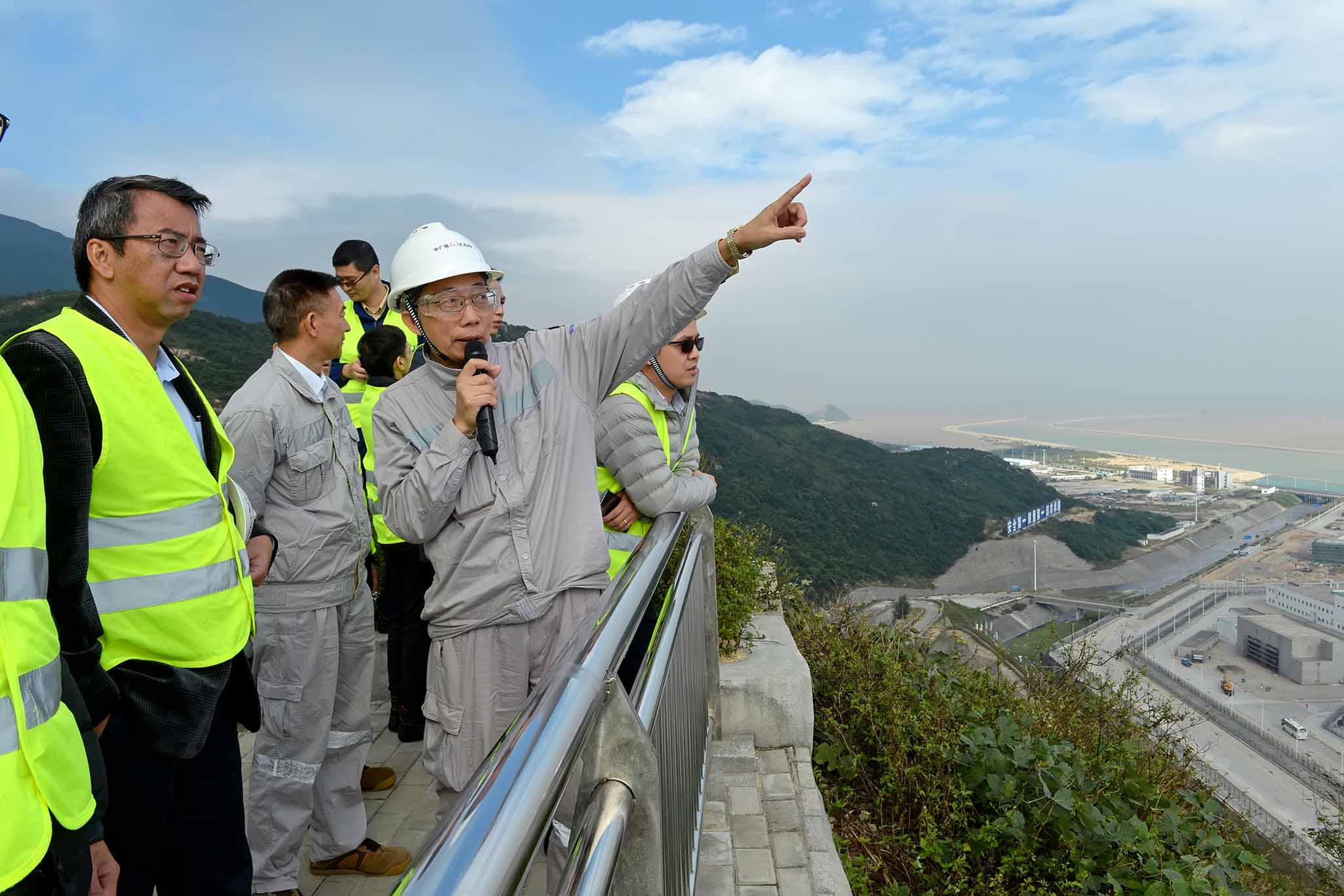核安全小組參觀台山核電站