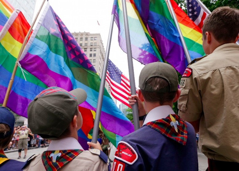 美男童軍准跨性別男童入隊