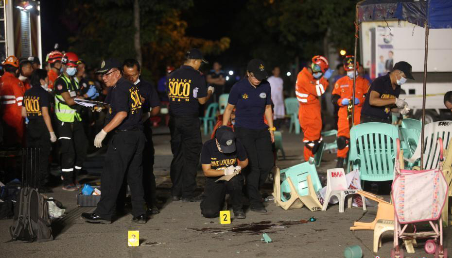 菲國一夜市發生爆炸15死69傷