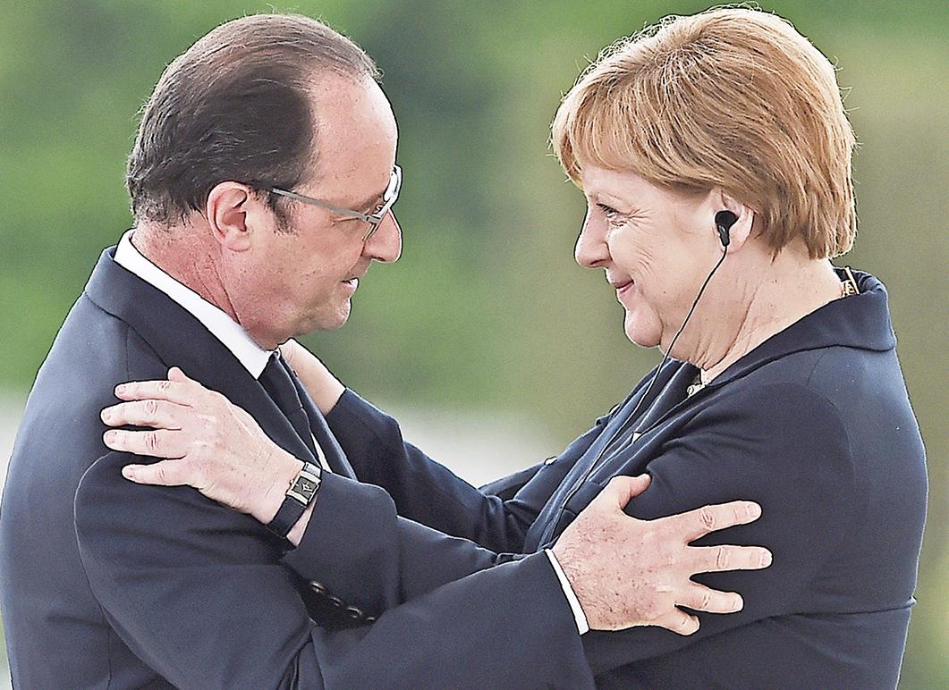 德法同悼死難者