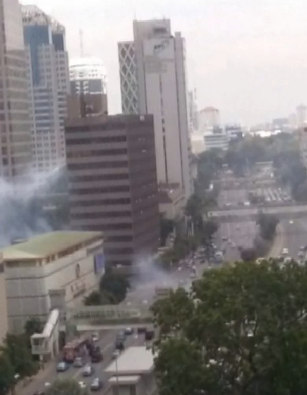 印尼雅加達市中心連環爆炸三死