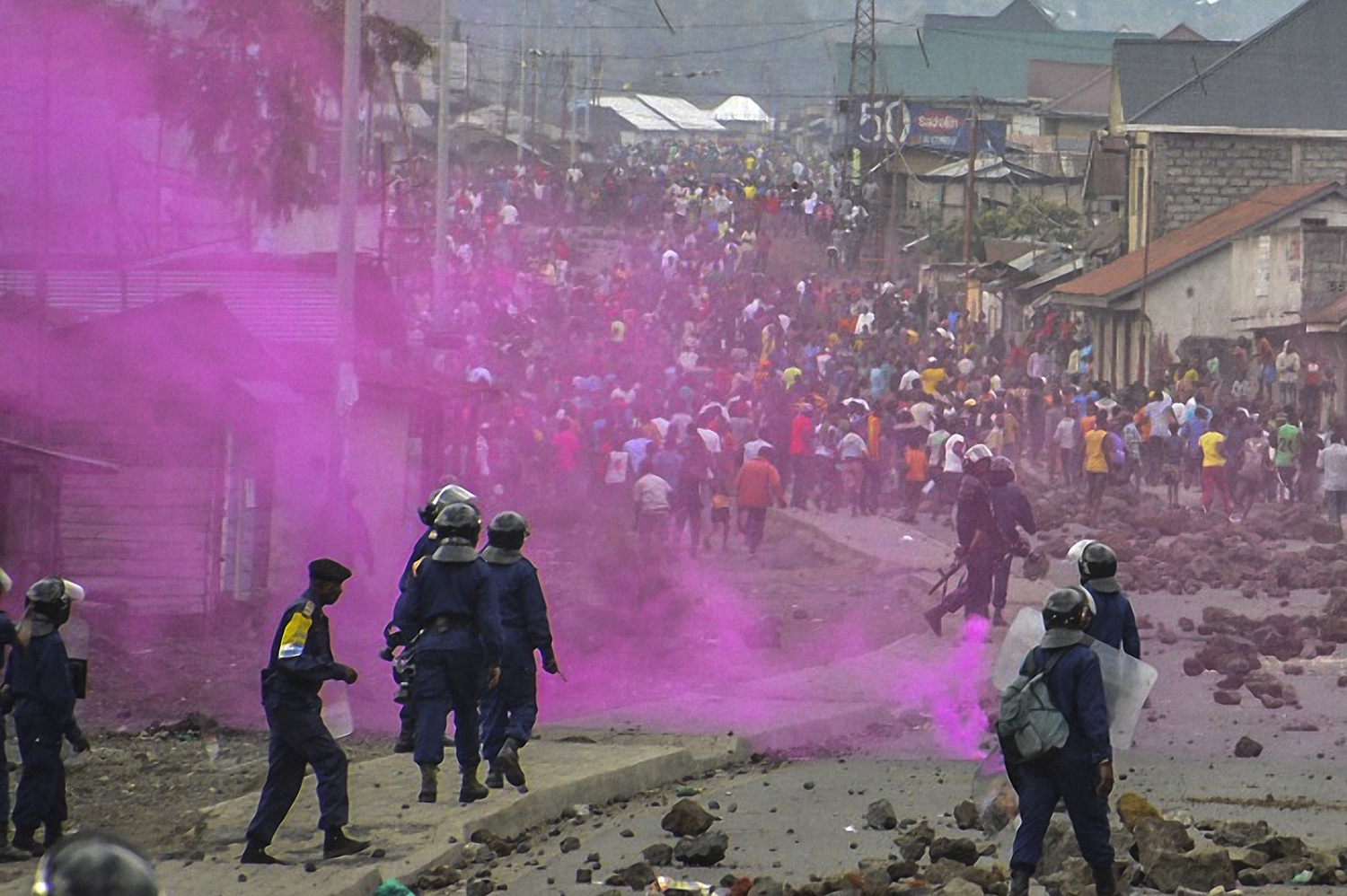 剛果爆發警民衝突逾50人死