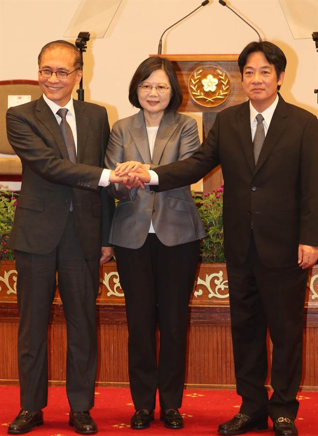 賴清德接任台灣「行政院長」​