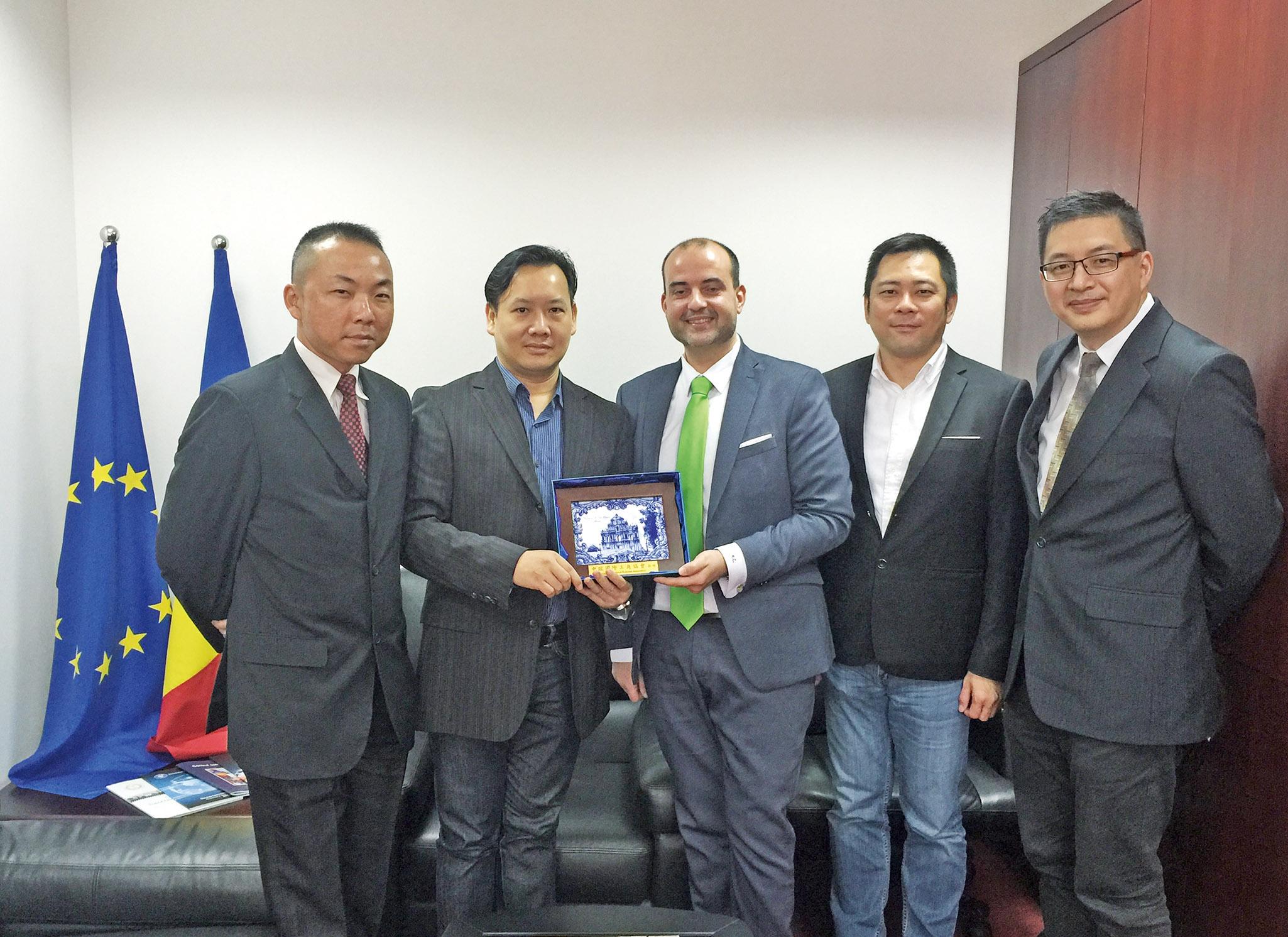 中歐工商協會拜會羅總領事