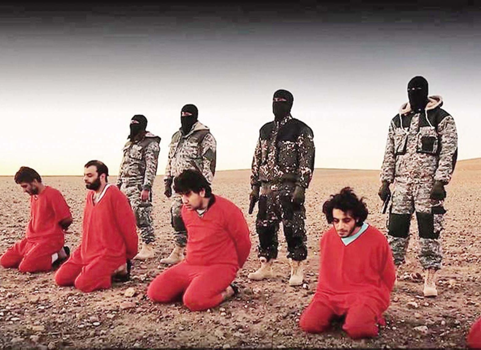 IS宣稱處決五英間諜