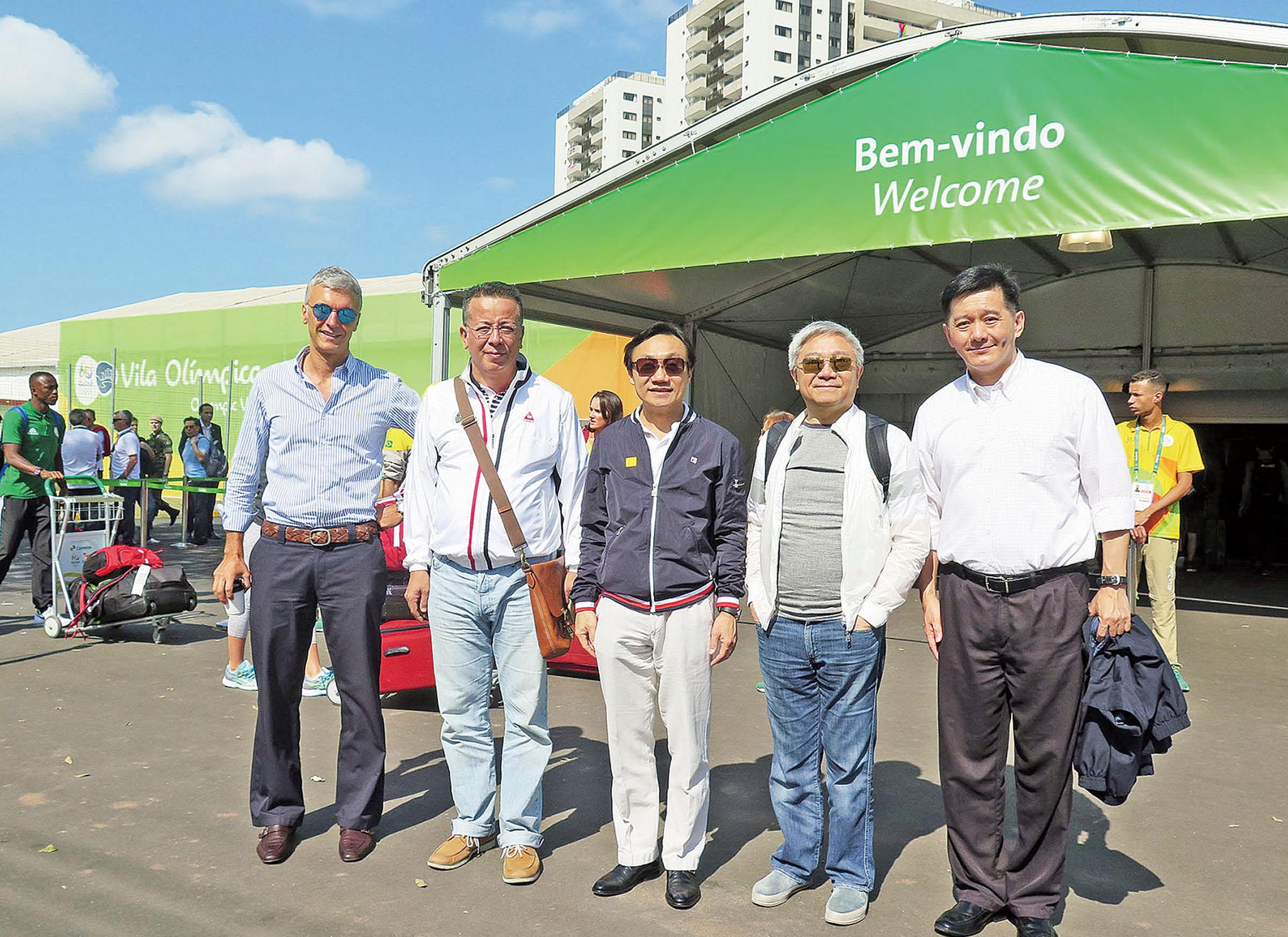 葉炳權：考察助推動體育事業