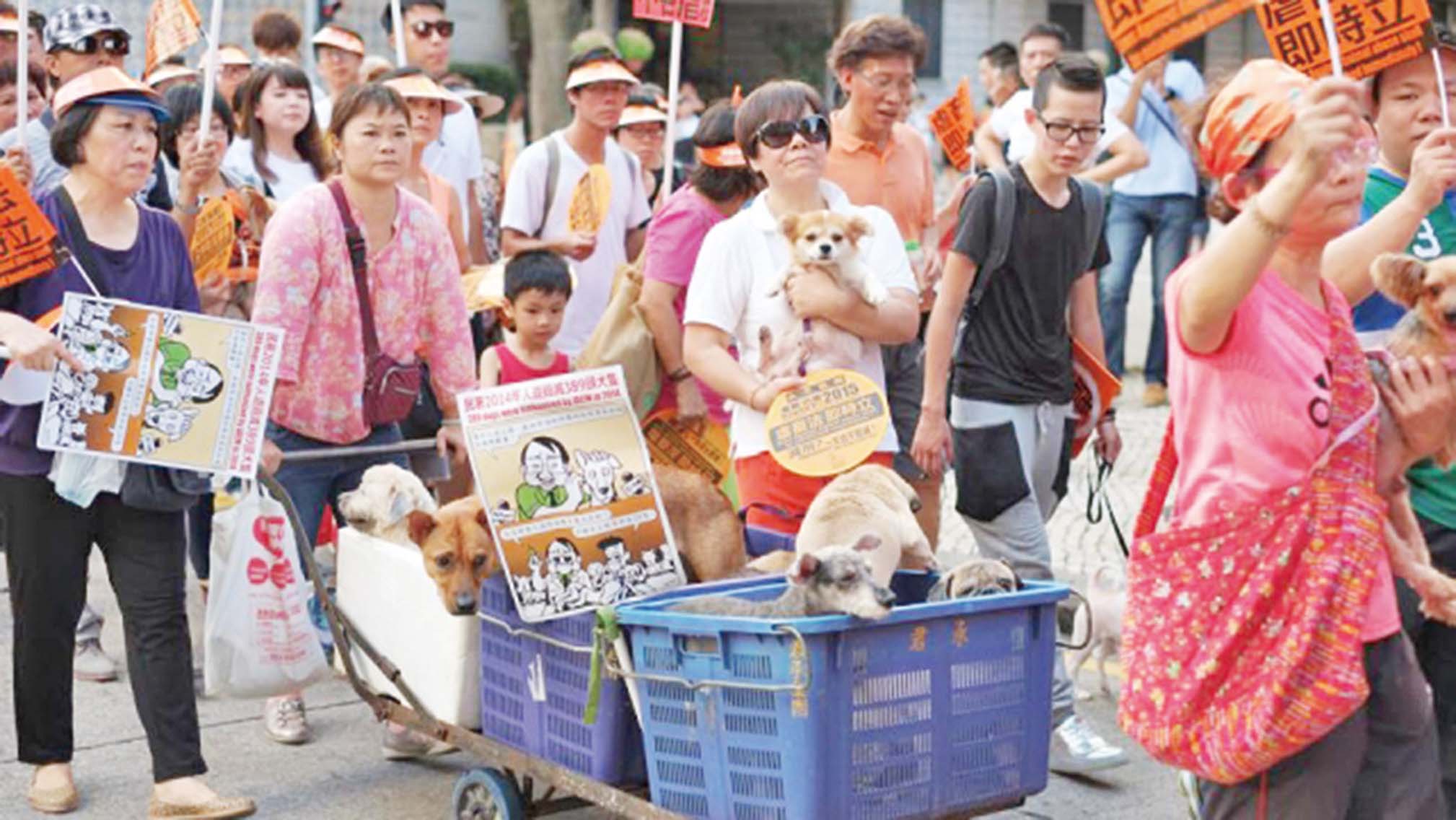 港澳台聯辦動保大遊行