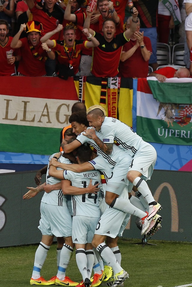 比利時狂勝入歐盃八強