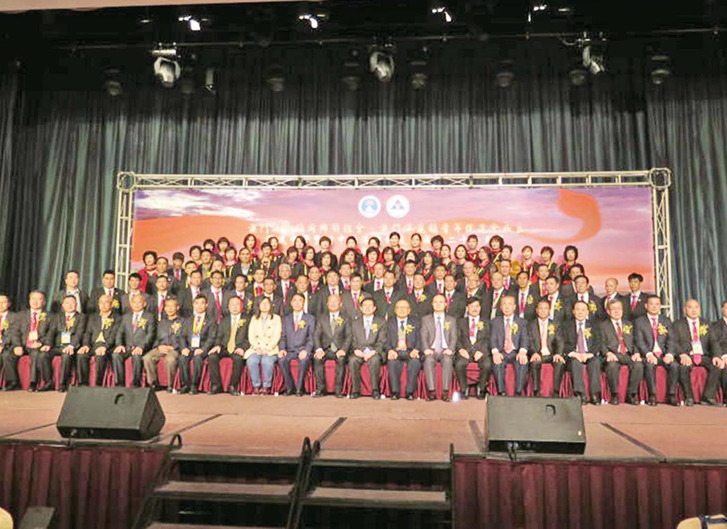 港澳校友會新閣就職