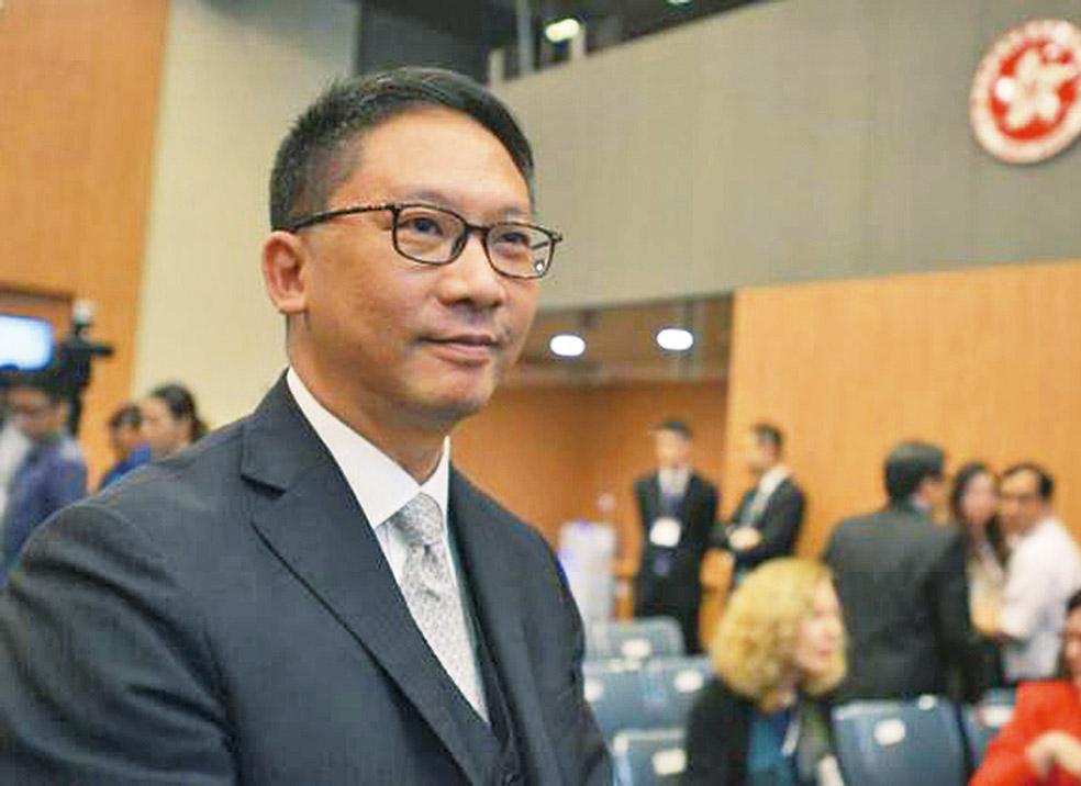 袁國強稱有法律基礎