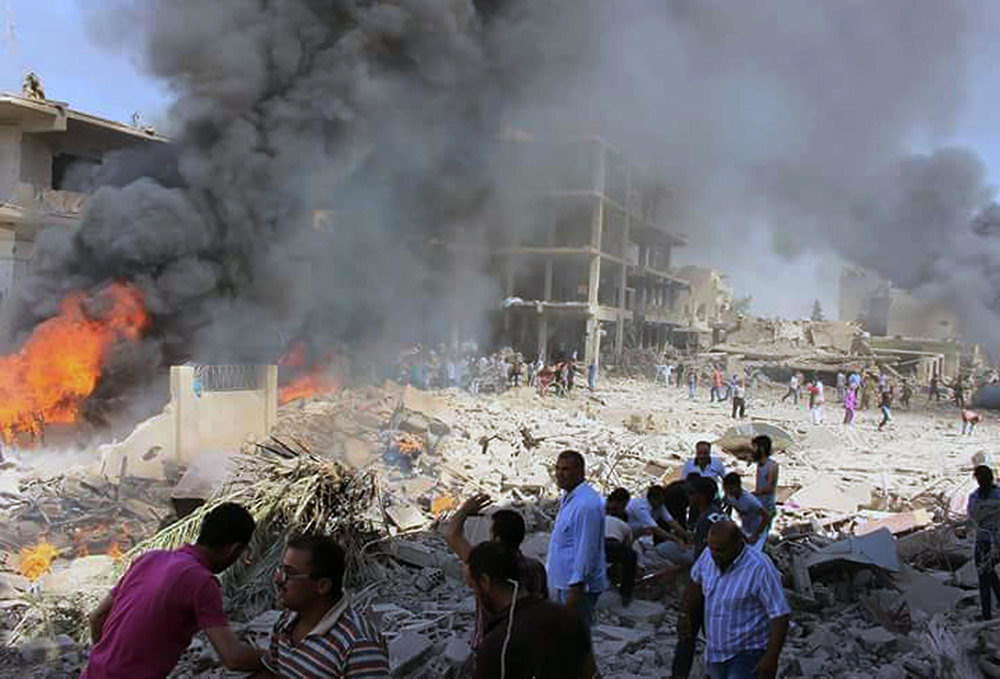 敘利亞炸彈襲擊44死171傷
