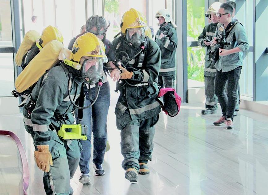 粵澳首次澳大校區應急演習