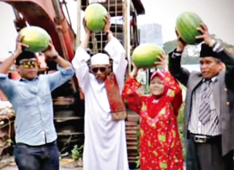 「巫師王」西瓜作法消暑