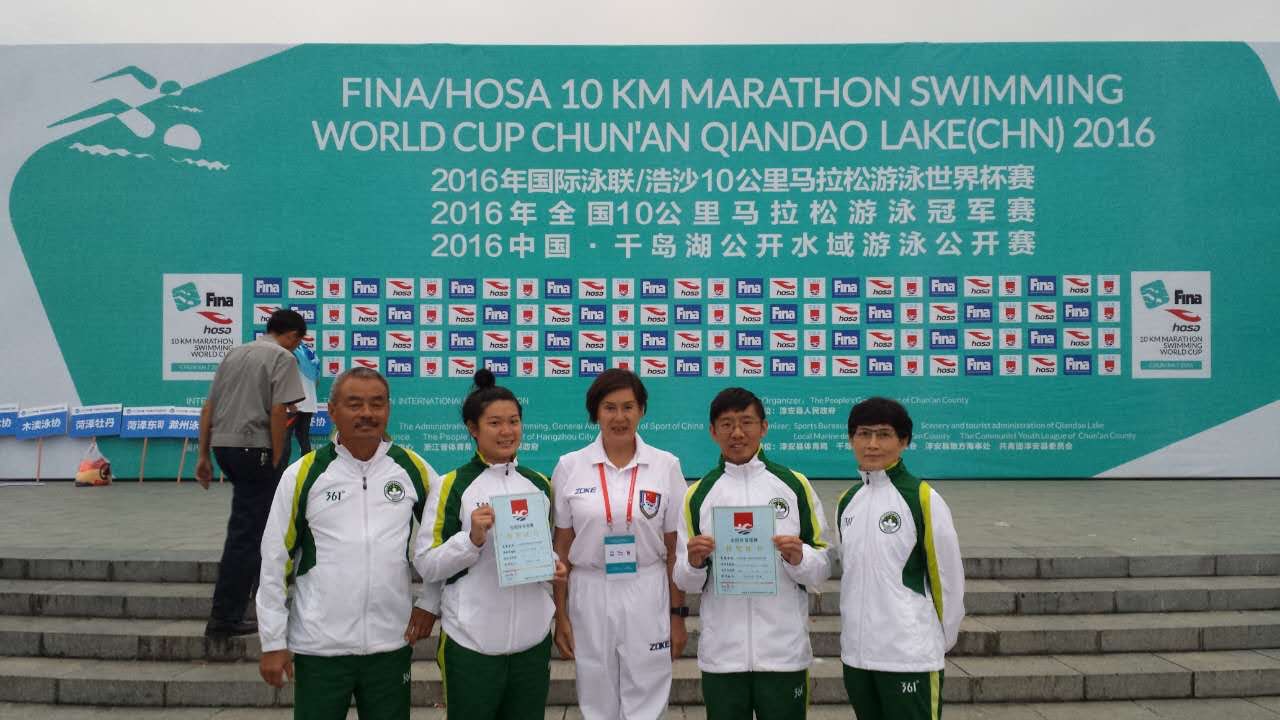 本澳代表揚威千島湖全國泳賽