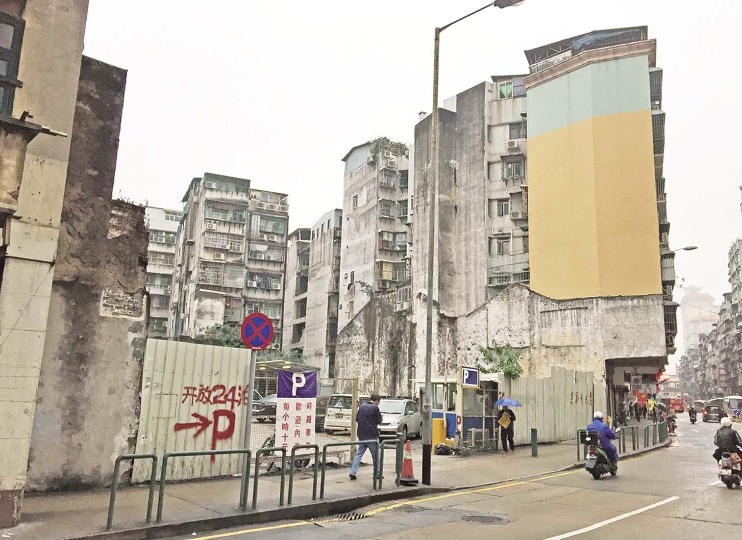 沙梨頭擬建行人天橋土地