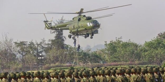 緬甸一架軍機訓練中失聯